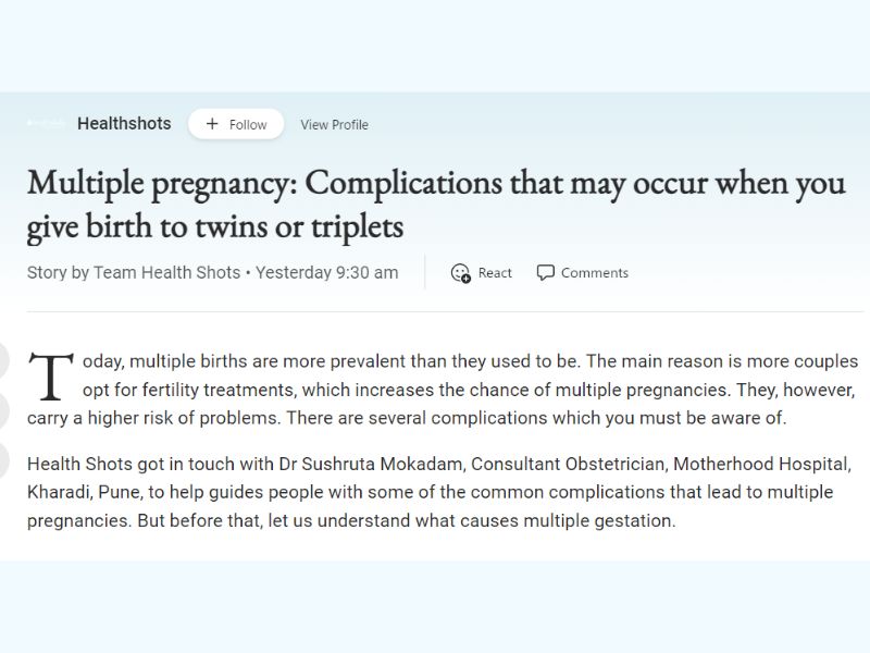 Multiple Pregnancy: Complications That May Occur When You Give Birth To ...