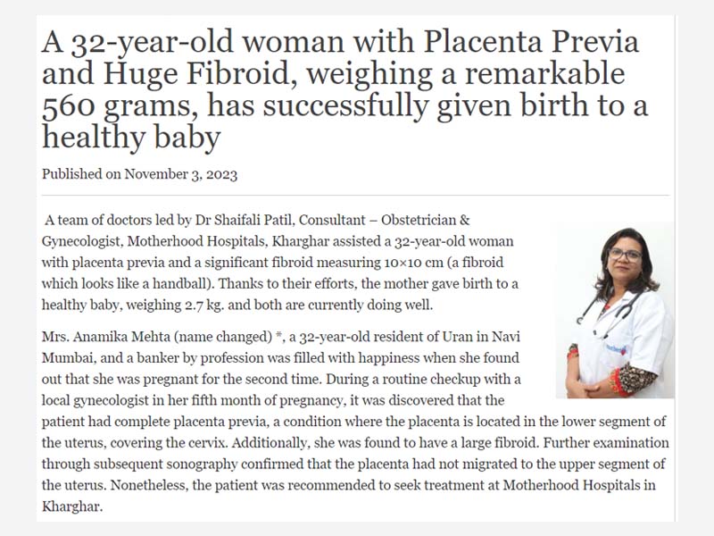Inspiring Birth Story: Overcoming Challenges - Motherhood Hospital India