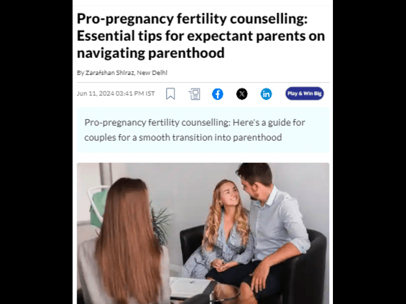 Pro-pregnancy fertility counselling: Essential tips for expectant parents on navigating parenthood