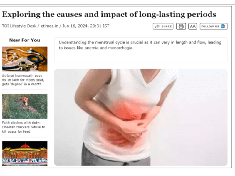 Exploring the causes and impact of long lasting periods